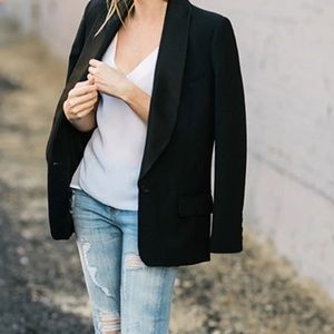 Express gorgeous tuxedo blazer
